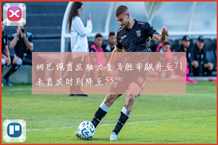 姆巴佩首发助力皇马胜率飙升至71未首发时则降至55