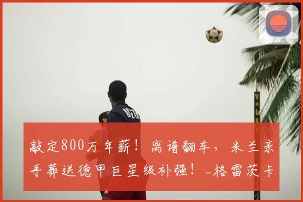 敲定800万年薪!离谱翻车,米兰亲手葬送德甲巨星级补强!_格雷茨卡_拜仁_运营