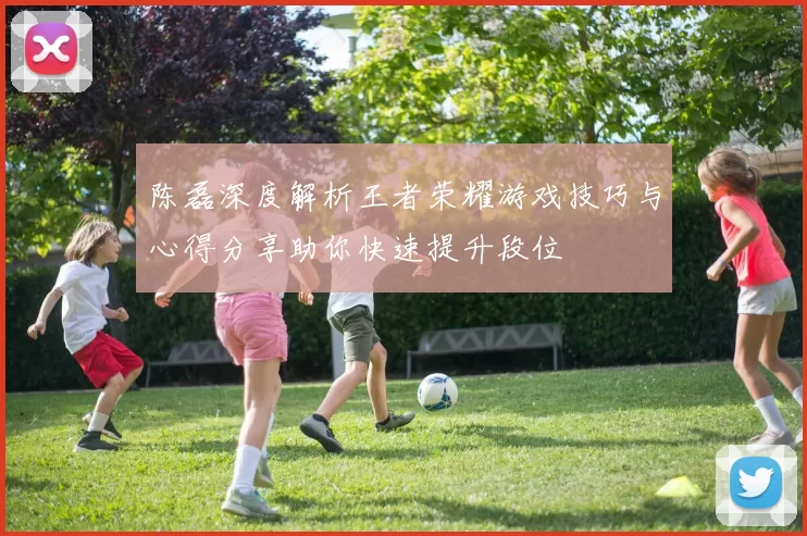 陈磊深度解析王者荣耀游戏技巧与心得分享助你快速提升段位